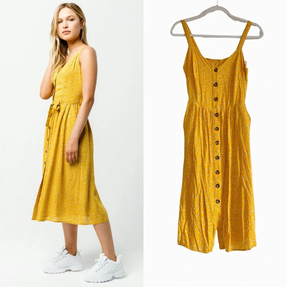 Coco & Jaimeson Floral Midi Dress Cottagecore - XS - Picture 2 of 7